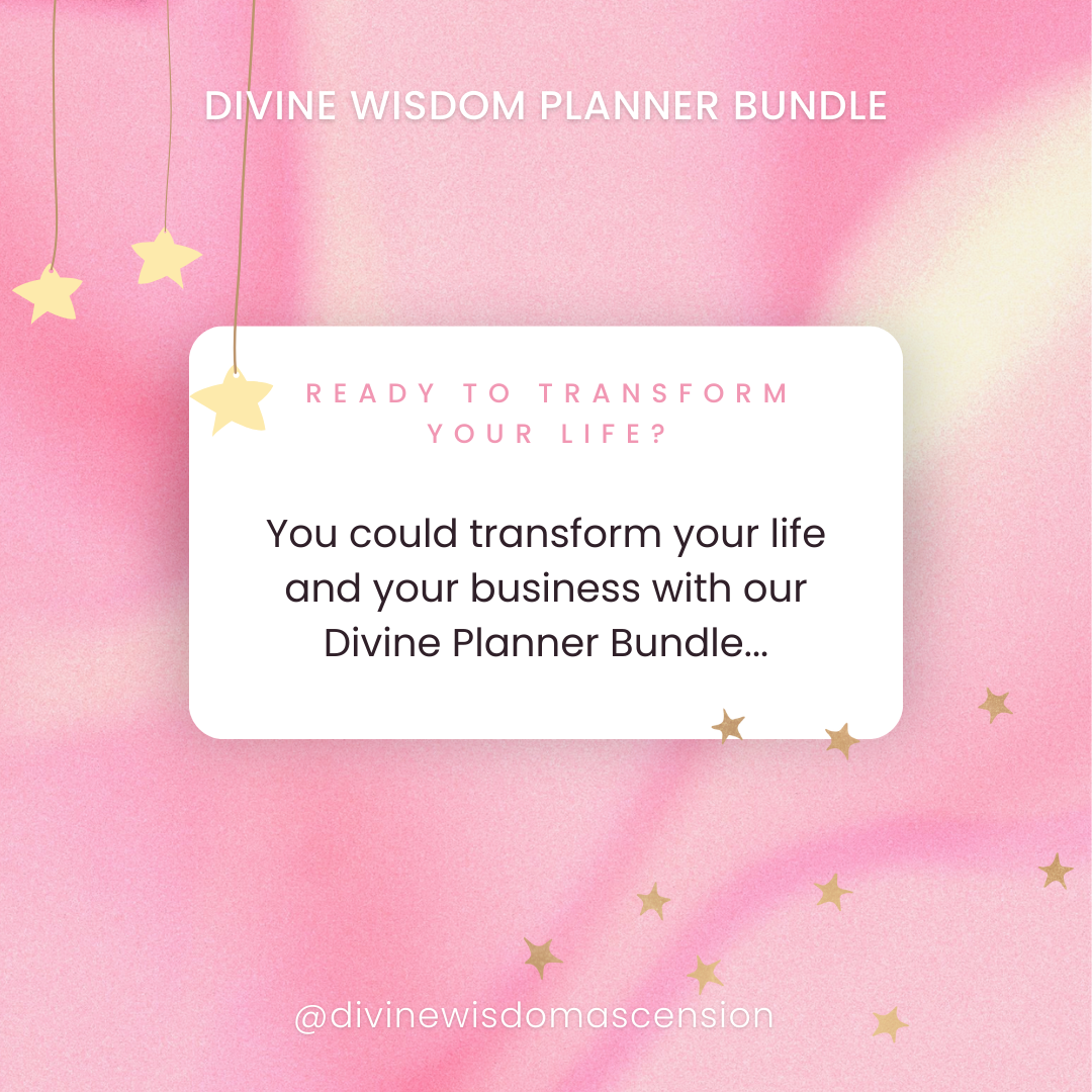 MRR - Divine Wisdom Planner Bundle