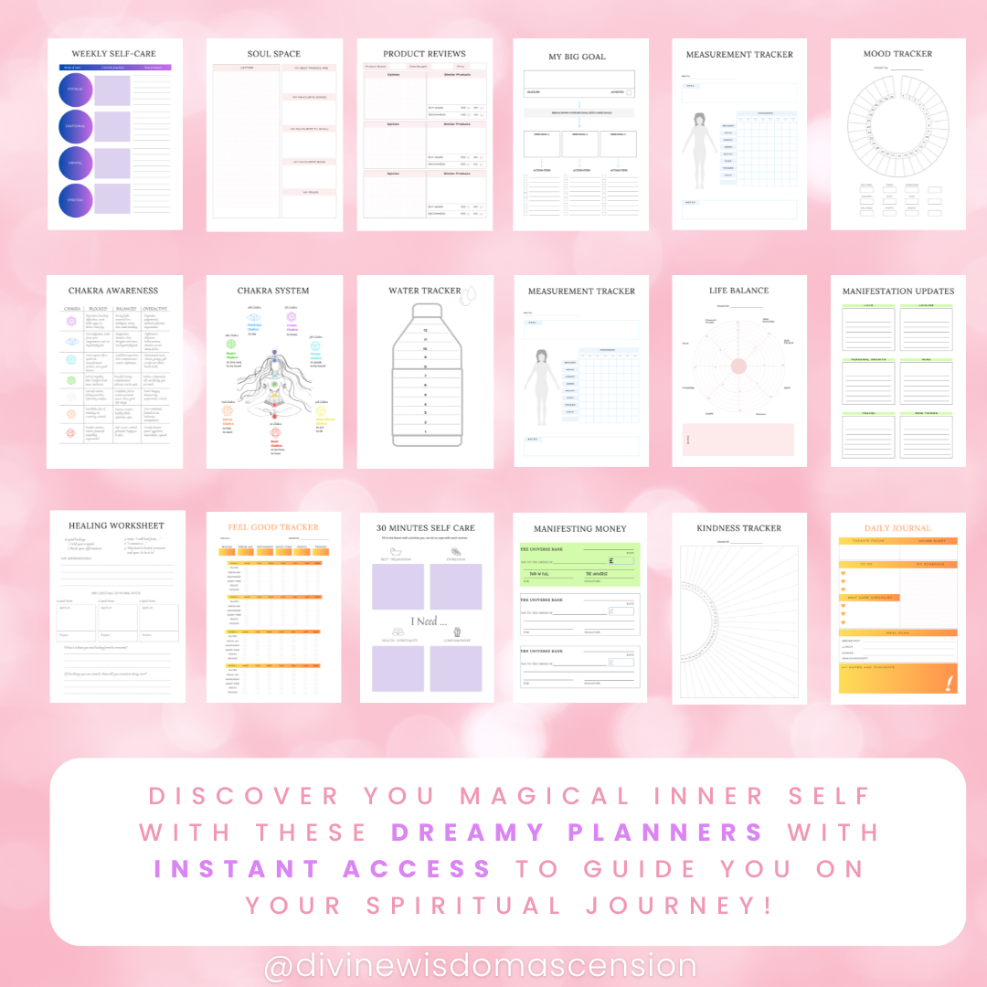 MRR - Divine Wisdom Planner Bundle