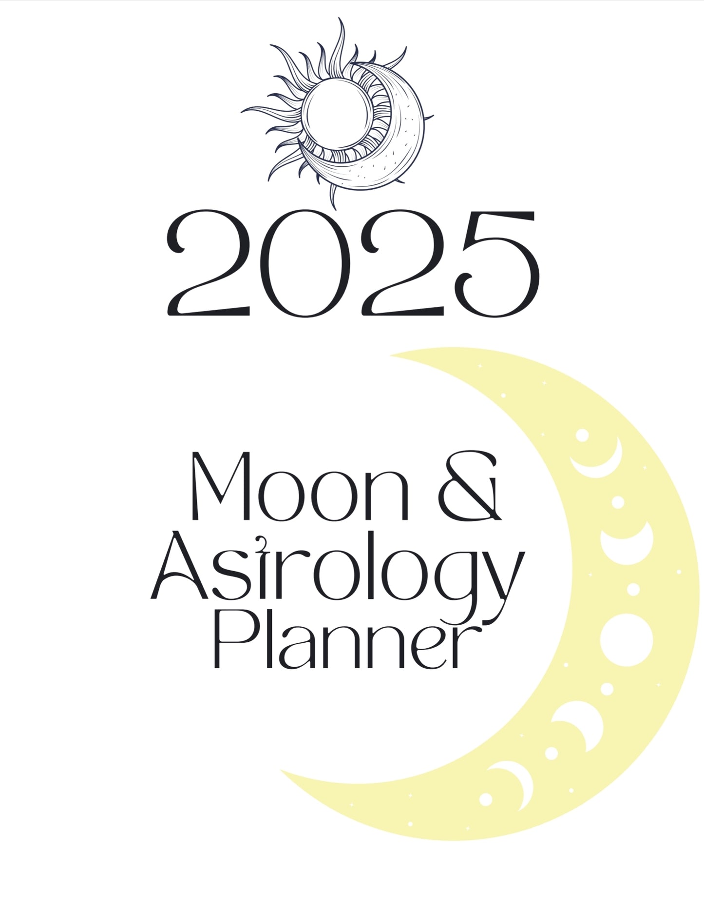 2025 Moon & Astrology Digital Planner