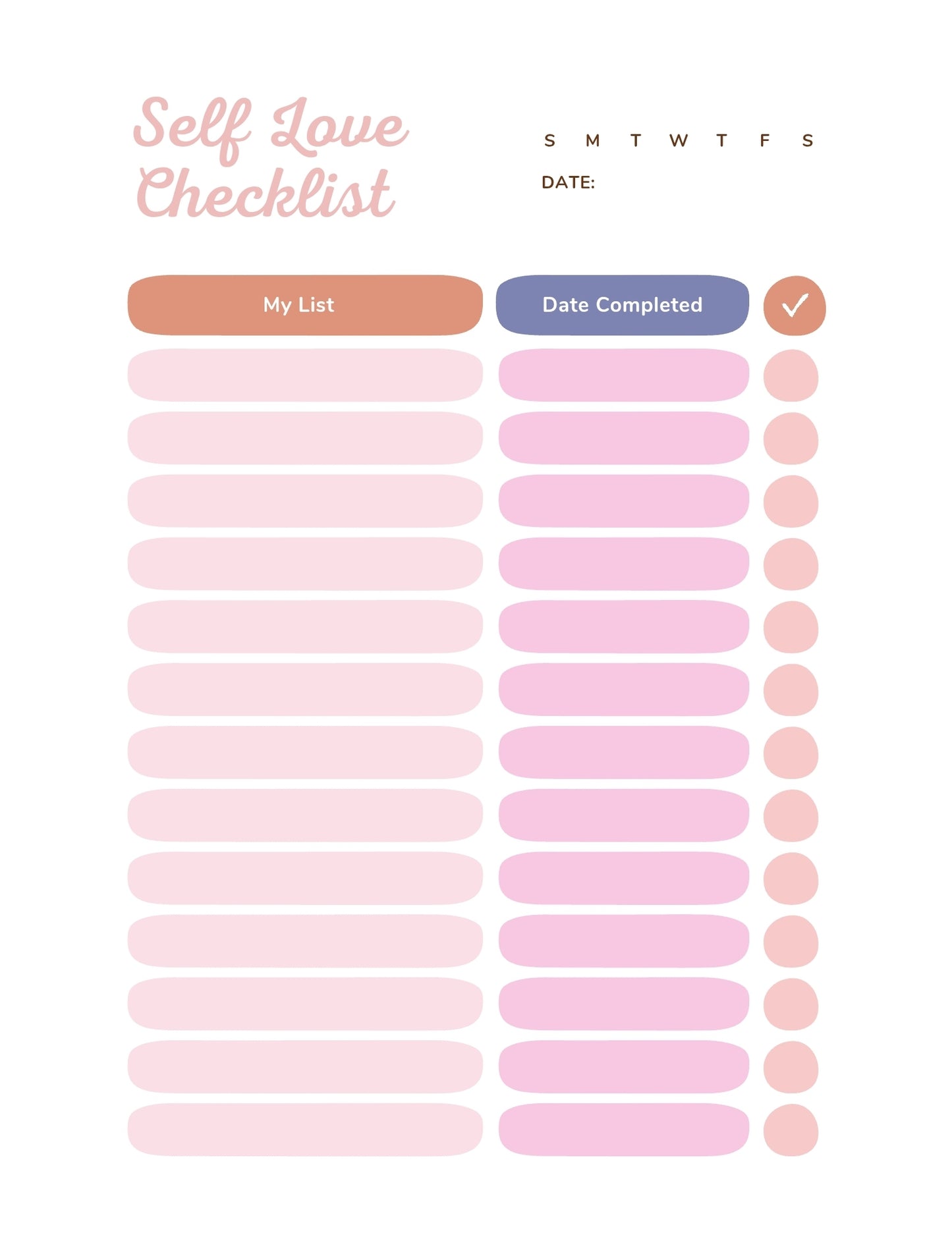 The Ultimate Self-Love Planner