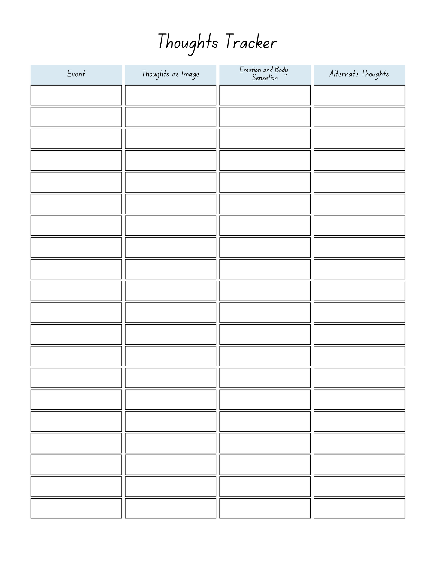 Stress Processing Journal