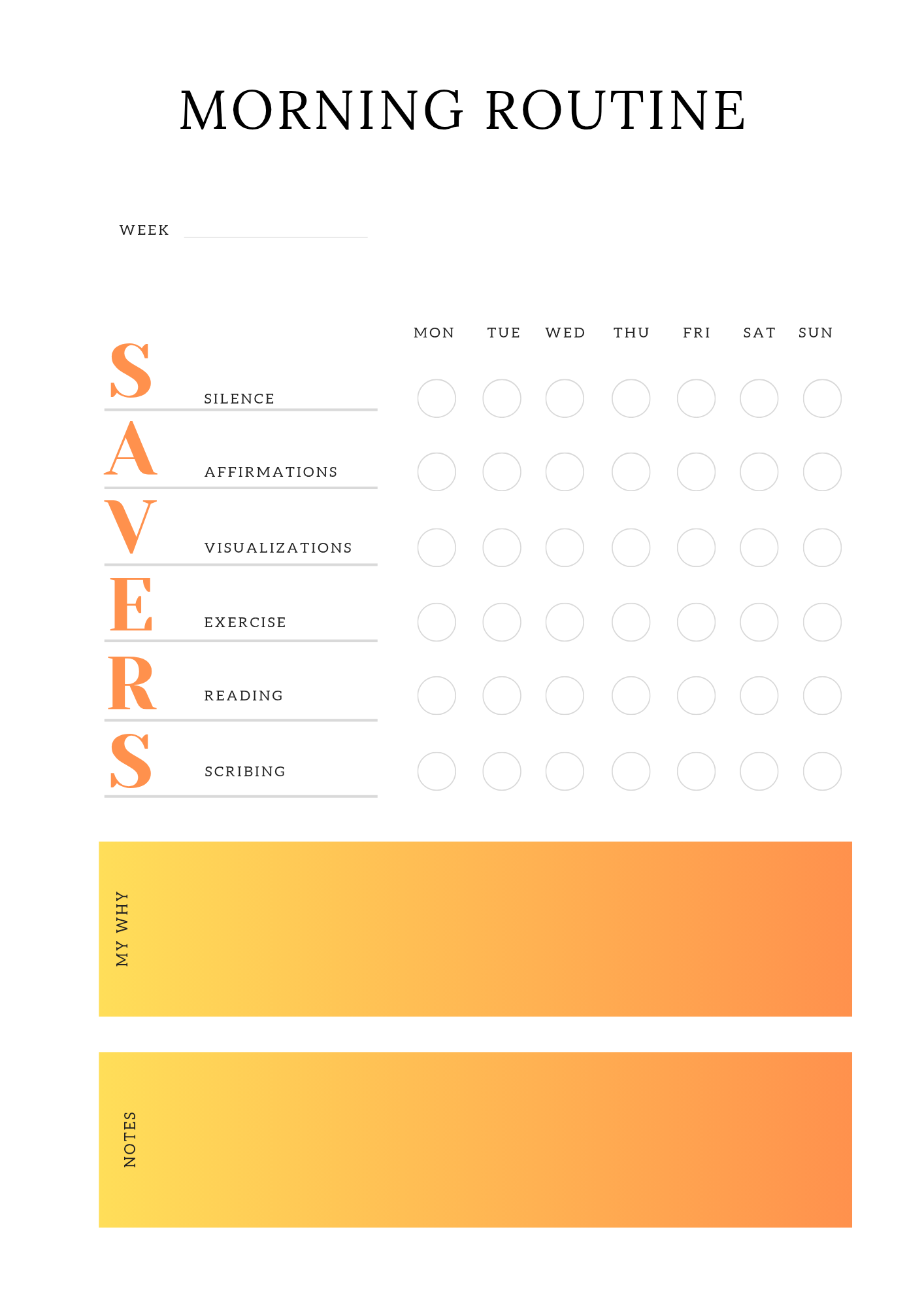 Law of Attraction Planner